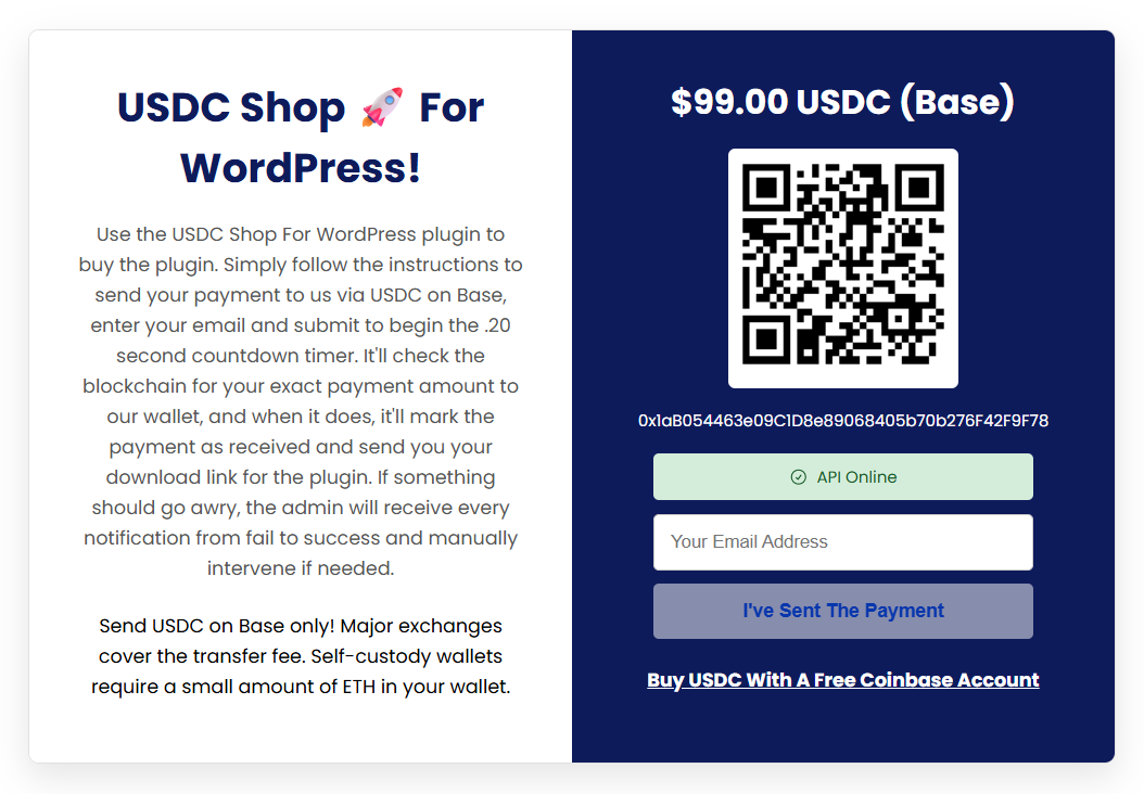 Usdc shop screenshot